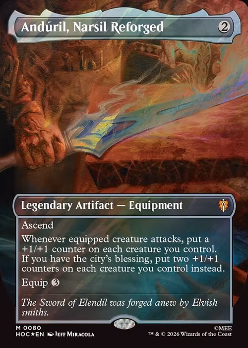 Andúril, Narsil Reforged — The Hobbit Eternal #80