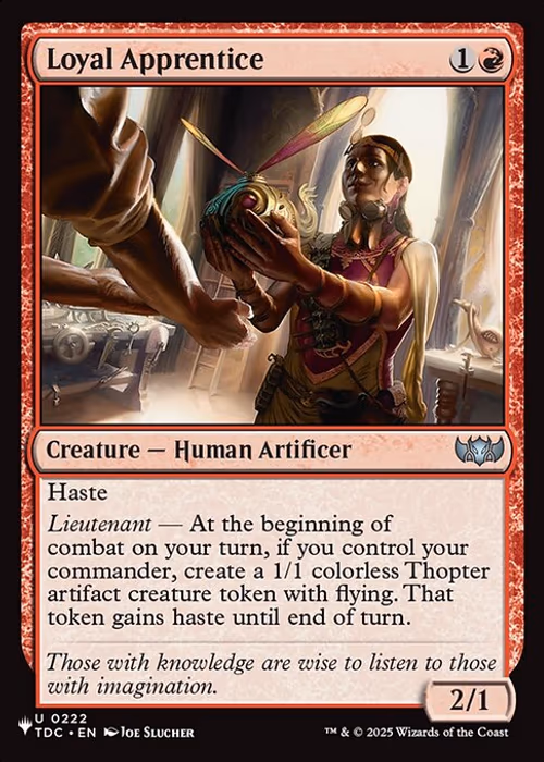 Loyal Apprentice — The List #TDC-222