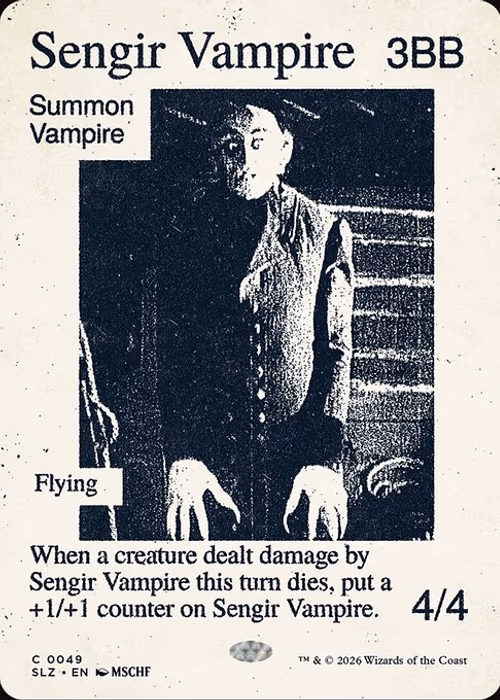Sengir Vampire — The Zeta Set #49