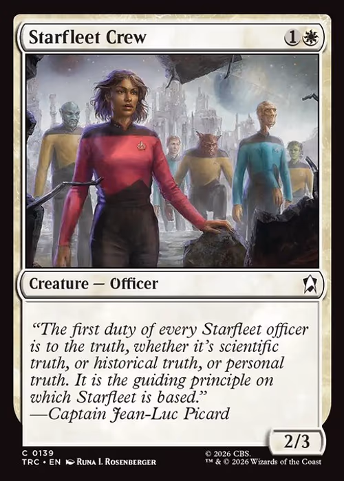 Starfleet Crew — Star Trek Commander #139