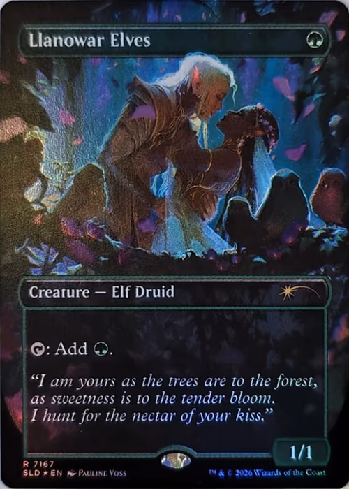 Llanowar Elves — Secret Lair Drop #7167