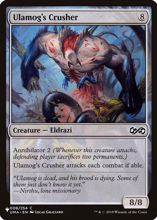 Ulamog's Crusher — The List #UMA-8