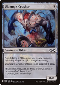 Ulamog's Crusher — The List