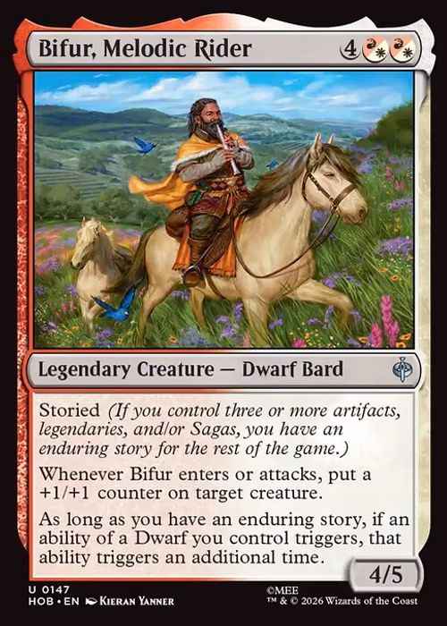 Bifur, Melodic Rider — The Hobbit #147