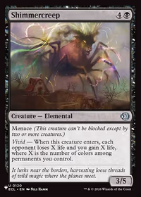 Shimmercreep — The List