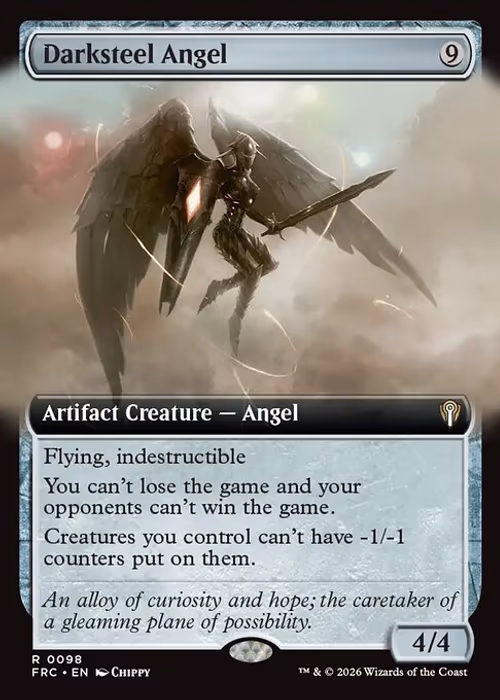 Darksteel Angel — Reality Fracture Commander #98