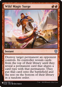 Wild Magic Surge — The List