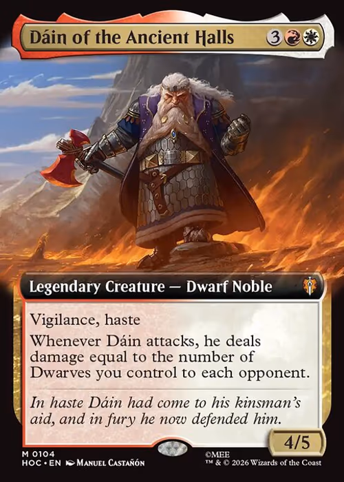 Dáin of the Ancient Halls — The Hobbit Eternal #104