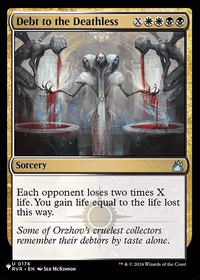 Debt to the Deathless — The List