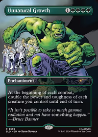 Unnatural Growth — Secret Lair Drop #2599