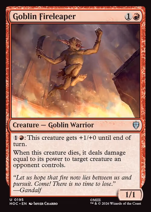 Goblin Fireleaper — The Hobbit Eternal #195