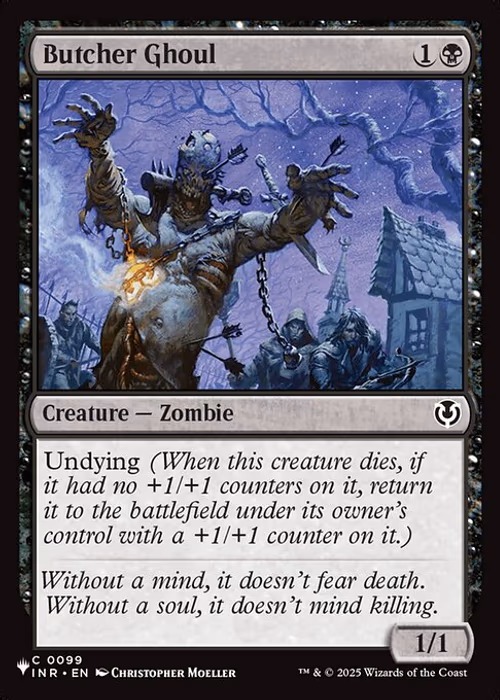 Butcher Ghoul — The List #INR-99