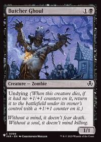 Butcher Ghoul — The List