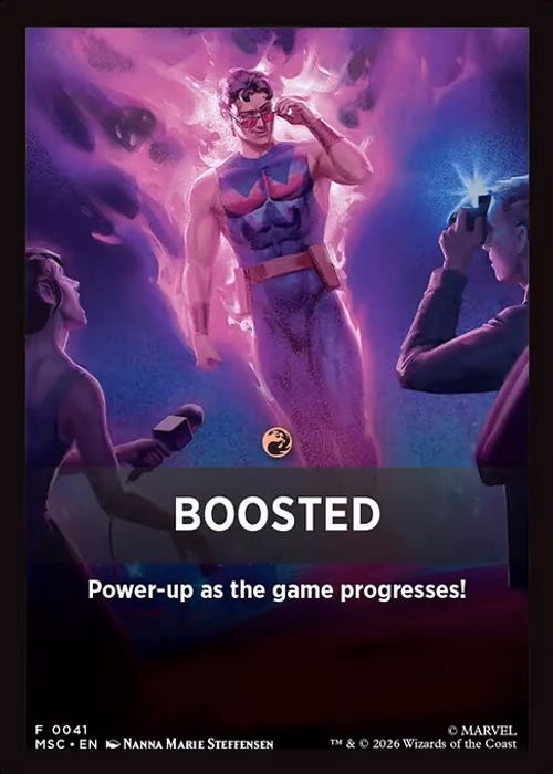 Boosted — Marvel Super Heroes Jumpstart Front Cards #41