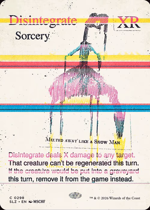 Disintegrate — The Zeta Set #298