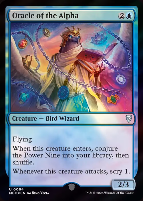 Oracle of the Alpha — Mystery Booster Commander Edition #64