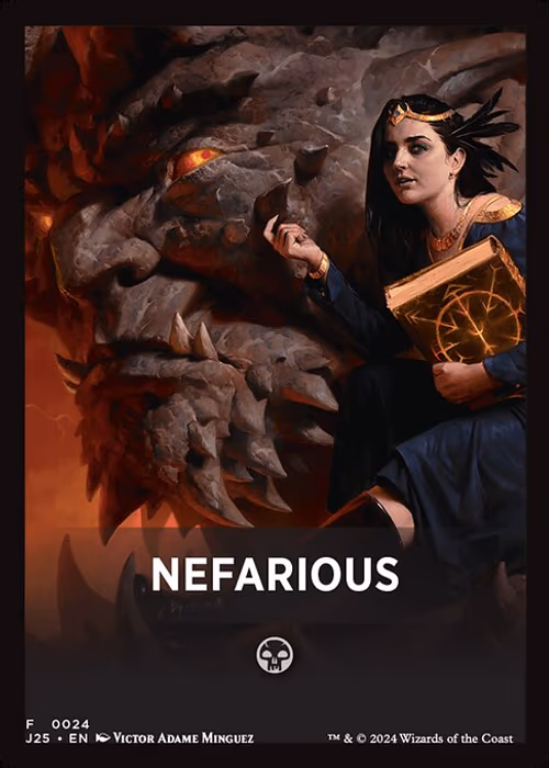 Nefarious — Foundations Jumpstart Front Cards #24