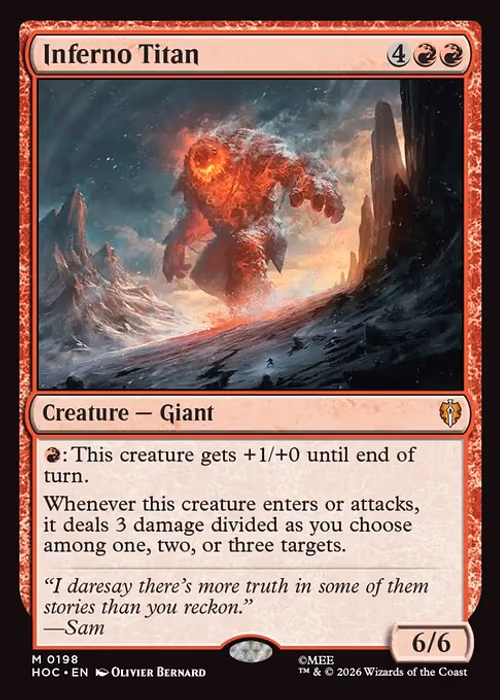 Inferno Titan — The Hobbit Eternal #198