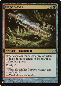 Mage Slayer — The List