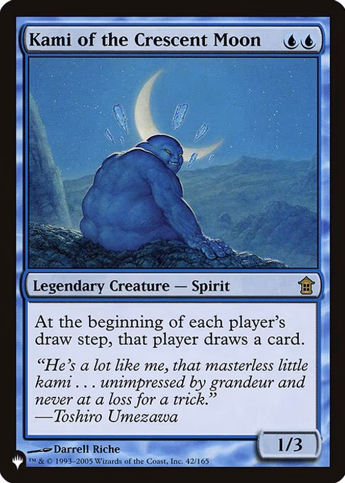 Kami of the Crescent Moon — The List #SOK-42