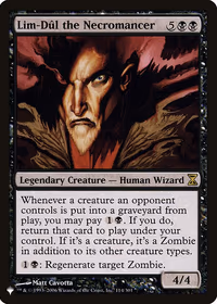 Lim-Dûl the Necromancer — The List