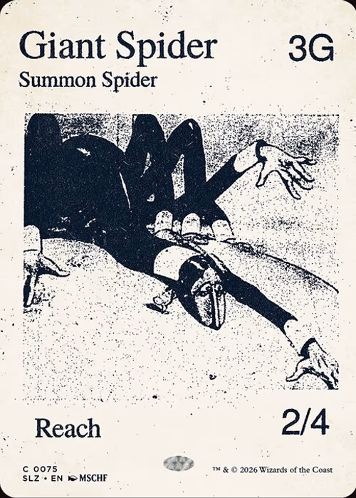 Giant Spider — The Zeta Set #75