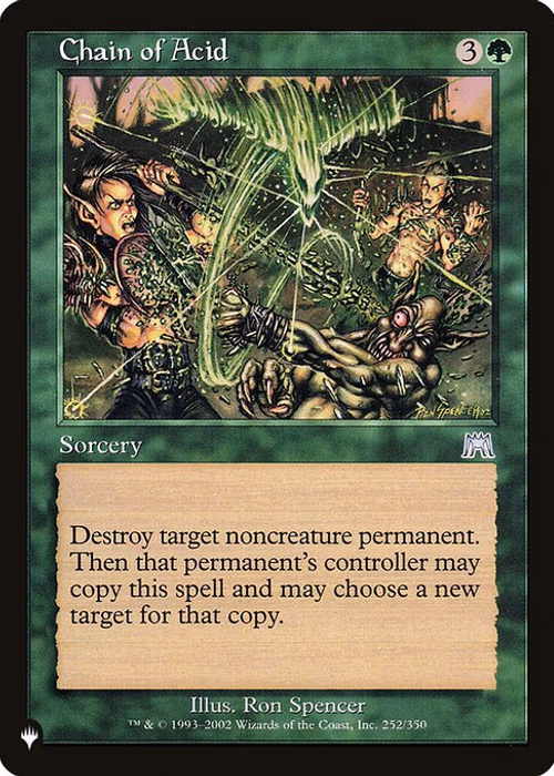 Chain of Acid — The List #ONS-252