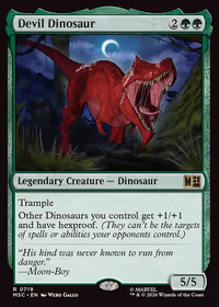Devil Dinosaur — Marvel Super Heroes Commander #719