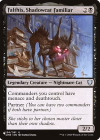 Falthis, Shadowcat Familiar — The List