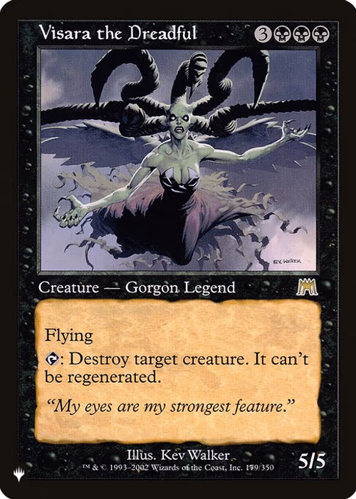 Visara the Dreadful — The List #ONS-179