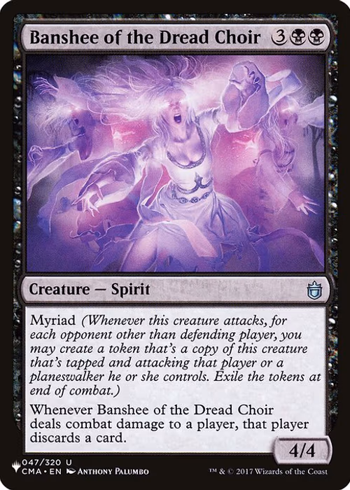 Banshee of the Dread Choir — The List #CMA-47