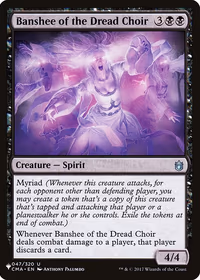 Banshee of the Dread Choir — The List