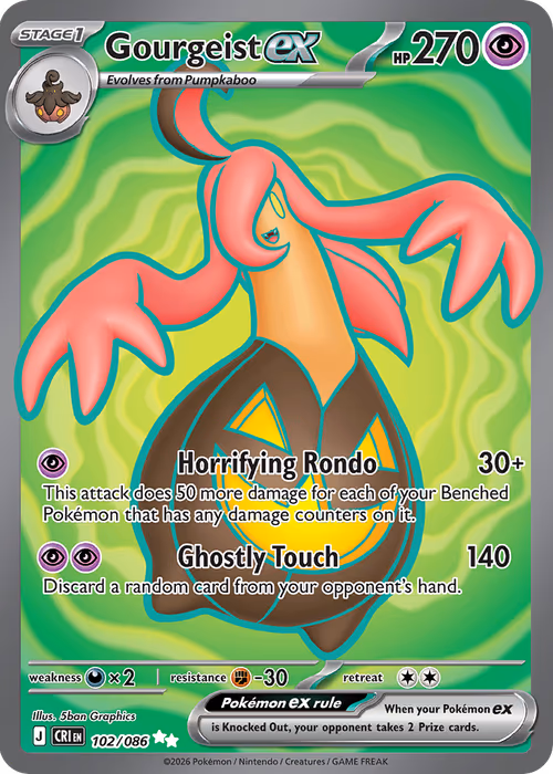 Gourgeist ex — Chaos Rising #102