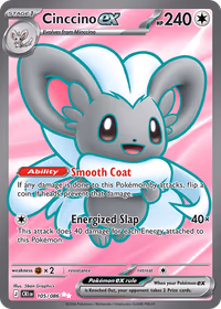 Cinccino ex — Chaos Rising #105