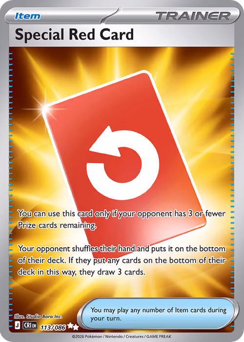 Special Red Card — Chaos Rising #113
