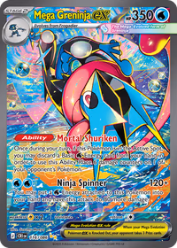 Mega Greninja ex — Chaos Rising #116
