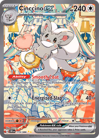 Cinccino ex — Chaos Rising #119