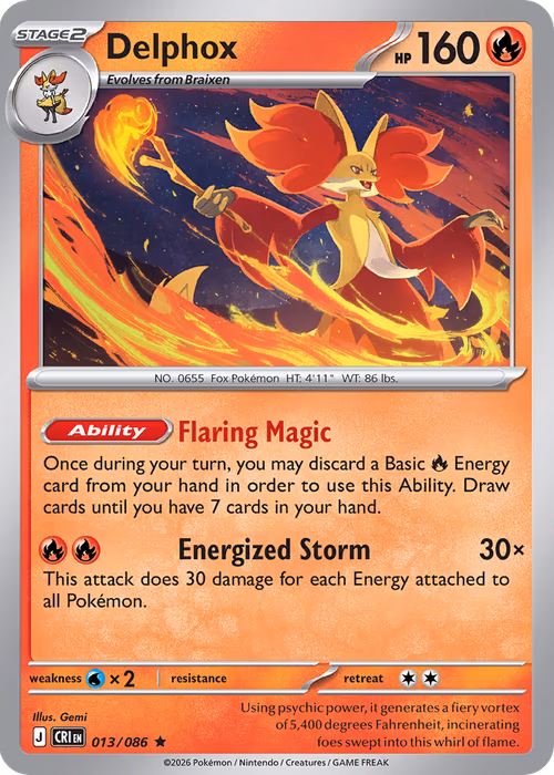 Delphox — Chaos Rising #13