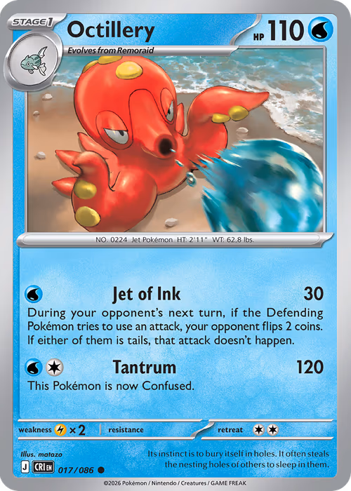 Octillery — Chaos Rising #17