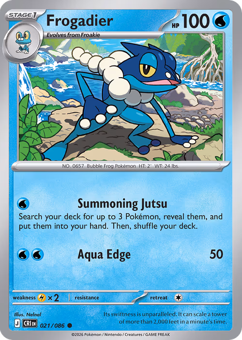 Frogadier — Chaos Rising #21