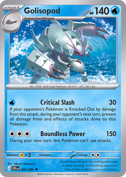 Golisopod — Chaos Rising #26