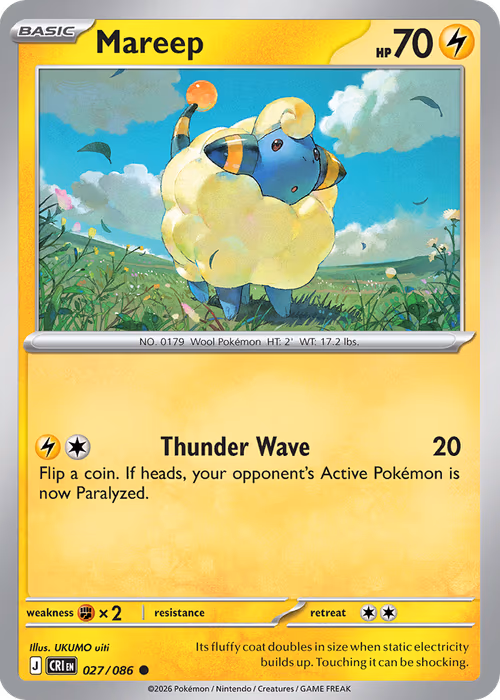 Mareep — Chaos Rising #27