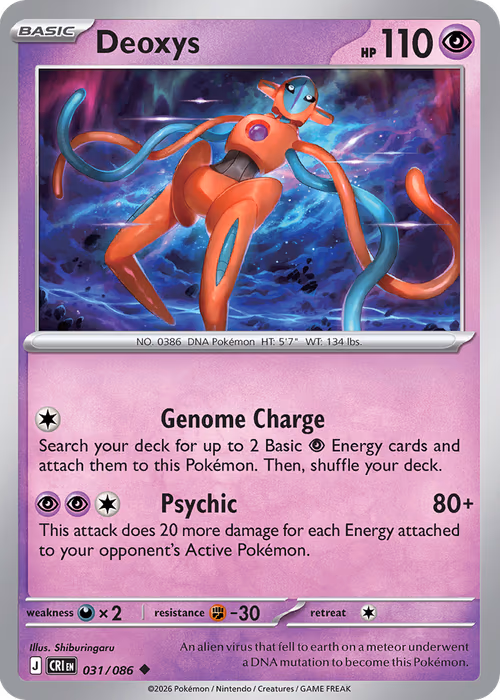 Deoxys — Chaos Rising #31