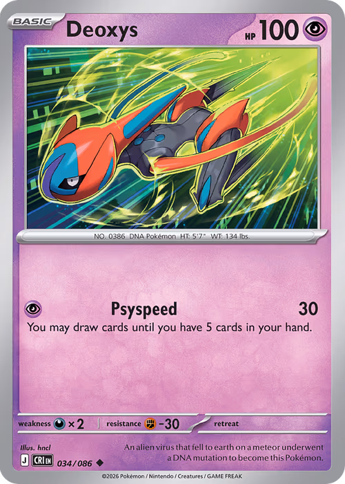 Deoxys — Chaos Rising #34