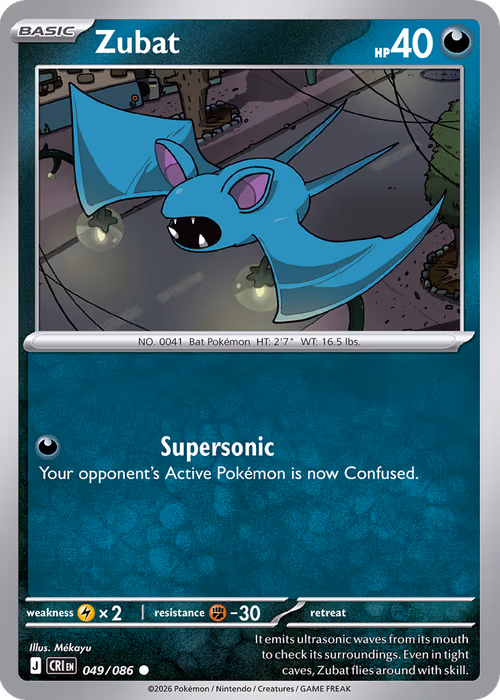 Zubat — Chaos Rising #49