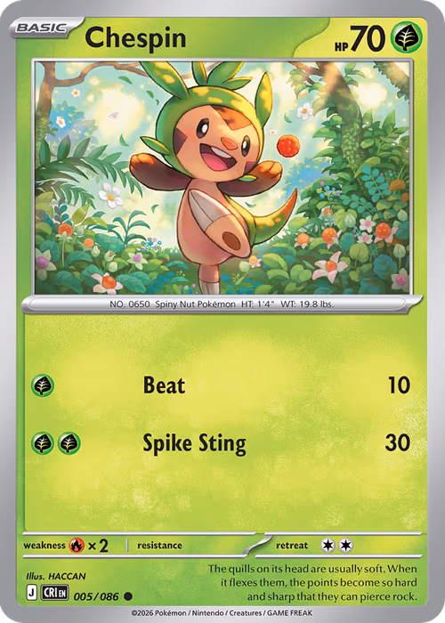 Chespin — Chaos Rising #5