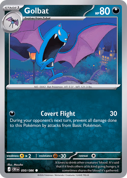 Golbat — Chaos Rising #50