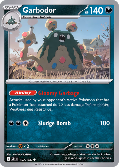 Garbodor — Chaos Rising #57