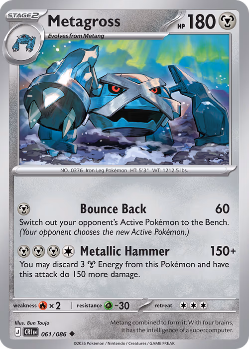 Metagross — Chaos Rising #61