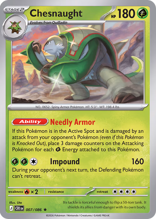 Chesnaught — Chaos Rising #7